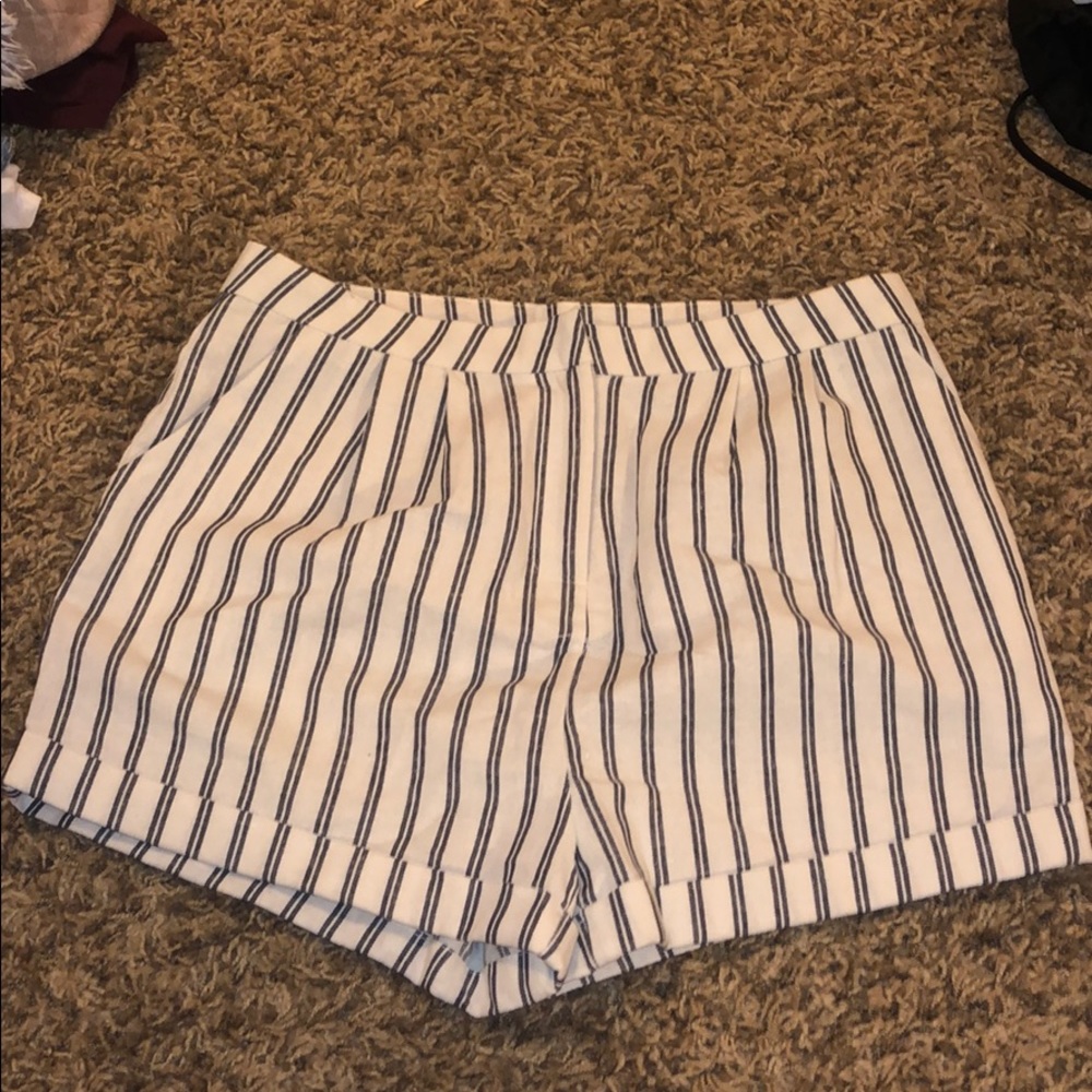 Striped shorts